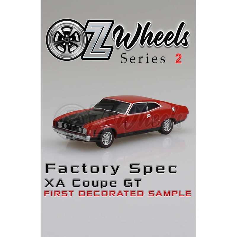 OZ WHEELS – XA COUPE FALCON GT – 1:64 SCALE DIECAST MODEL – FACTORY SPEC – DDA