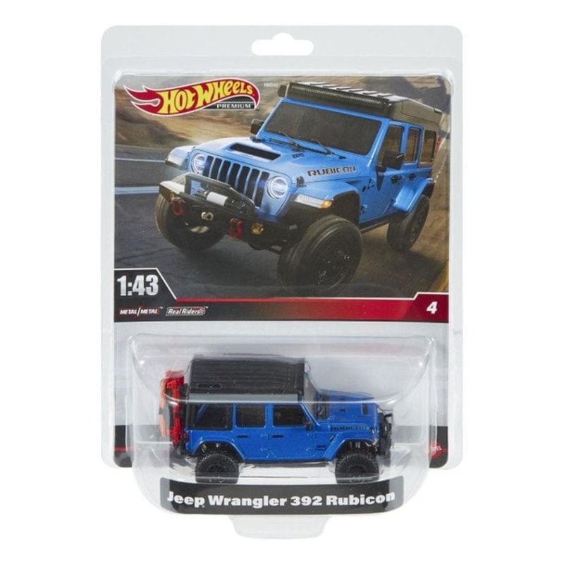 * PRE ORDER * Hot Wheels 1:43 Scale Premium Culture Jeep Wrangler 392 Rubicon