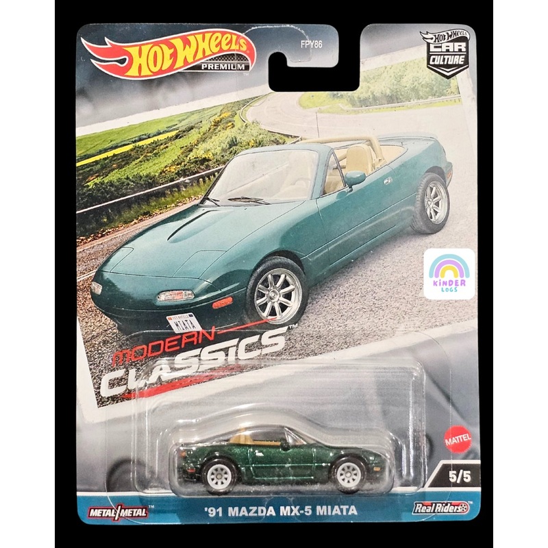Premium Hot Wheels 1991 Mazda MX-5 Miata (Imported)
