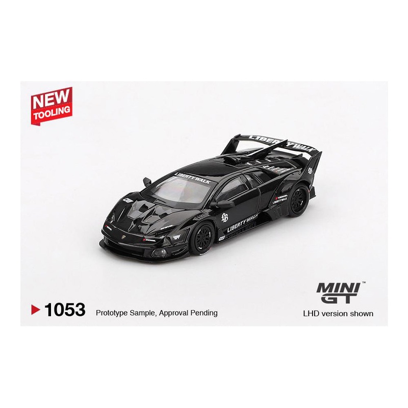 *PREORDER* MINI GT 1:64 Lamborghini LB-Silhouette WORKS MURCIELAGO GT- Evo Black