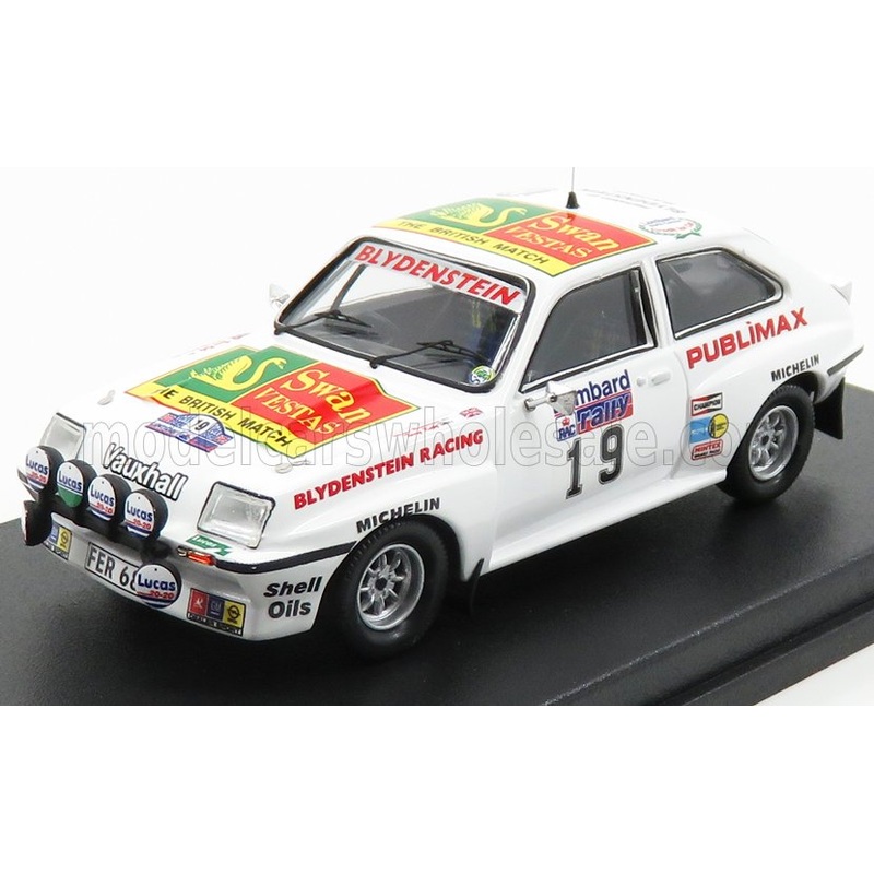 VAUXHALL | CHEVETTE HSR (night version) N 19 RALLY RAC LOMBARD 1982 T.KABY – M.NICHOLSON