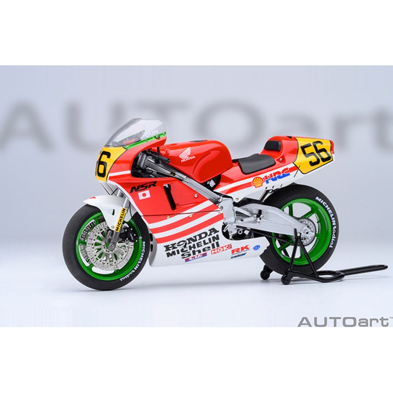 WAYNE GARDNER – HONDA NSR500 WGP500 GUN KOMA #56 BARIBARI LEGEND – 1:12 SCALE MODEL – AUTOART