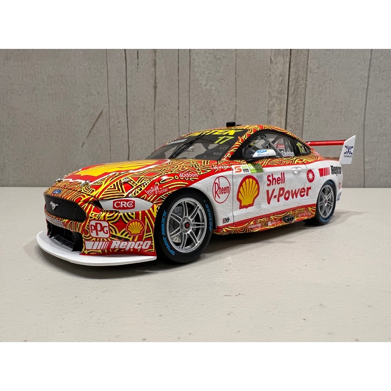 WILL DAVISON – Shell V-Power Racing Team #17 Ford Mustang GT – 2022 Darwin Triple Crown Indigenous Round – 1:18 Scale Diecast Model – Authentic Collectables