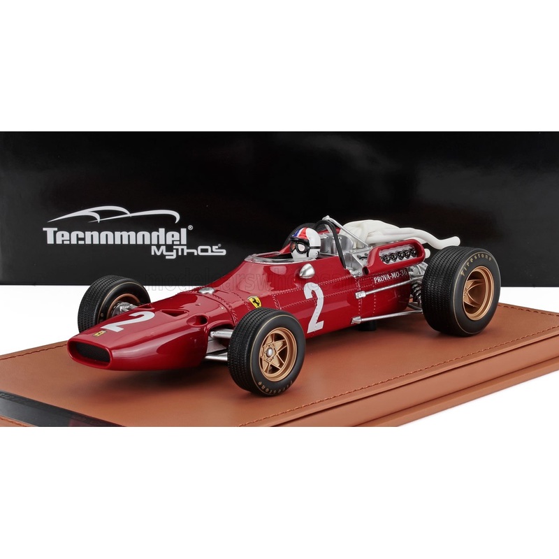 FERRARI – F1  312 F1-67 N 2 ITALY GP (with pilot figure) 1967 CHRIS AMON – RED