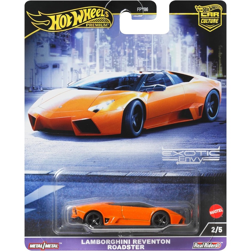Hot Wheels HKC76 Car Culture Exotic Envy Lamborghini Reventon Roadster
