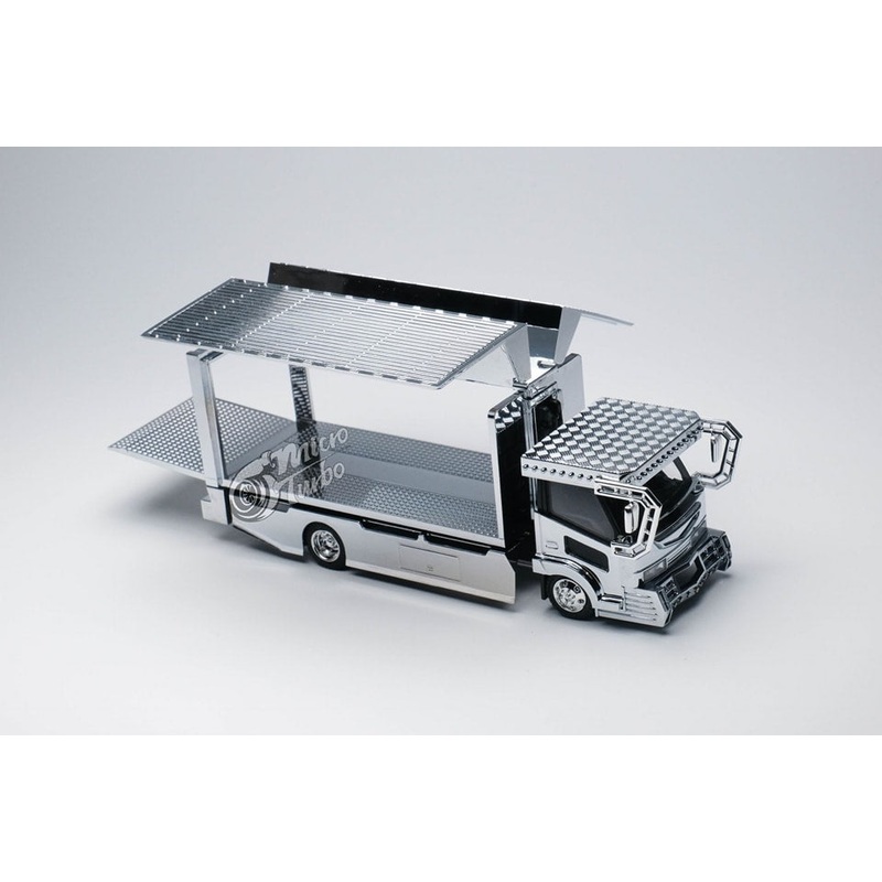 Micro turbo  1/64 Lion Dekotora Truck Chrome