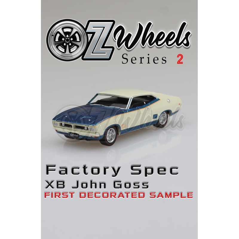 OZ WHEELS – XB COUPE FALCON JOHN GROSS – 1:64 SCALE DIECAST MODEL – FACTORY SPEC – DDA