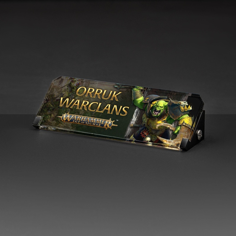 Plaque for Warhammer Age of Sigmar – Orruk Warclans