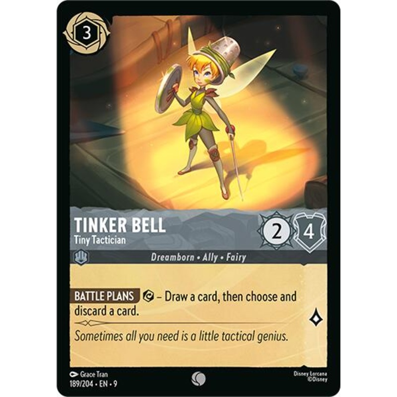 Tinker Bell – Tiny Tactician (189/204) [Fabled]