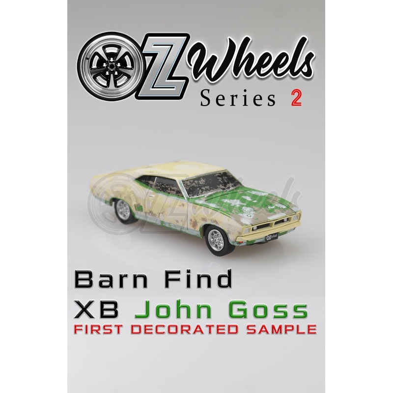 OZ WHEELS – XB COUPE FLACON JOHN GROSS – STANDARD EDITION – STANDARD EDITION – 1:64 SCALE DIECAST MODEL – BARN FINDS – DDA