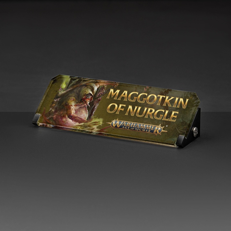 Plaque for Warhammer Age of Sigmar – Maggotkin of Nurgle