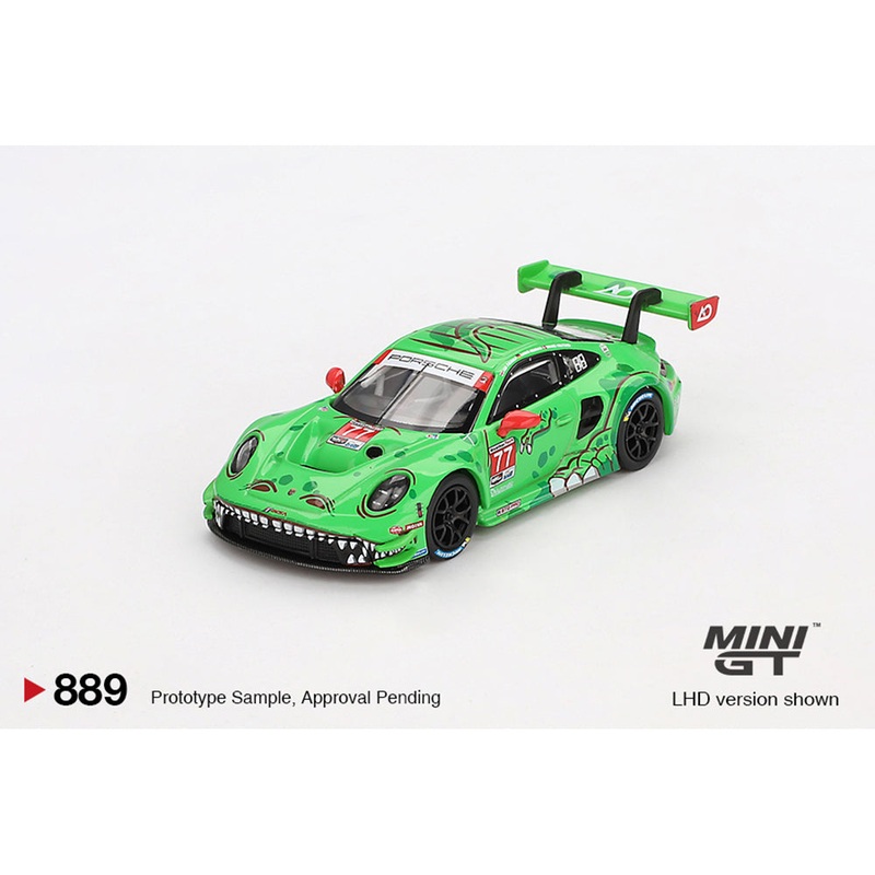 *PREORDER* MINI GT 1:64 Porsche 911 GT3 R #77 AO Racing 2024 IMSA Daytona 24 Hrs GTD Pro 2nd Place
