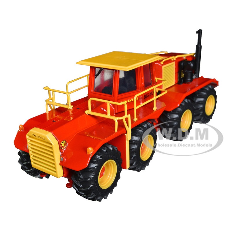 Versatile Big Roy 1080 Tractor (Restoration Version) Red and Yellow 1/64 Diecast Model by First Gear