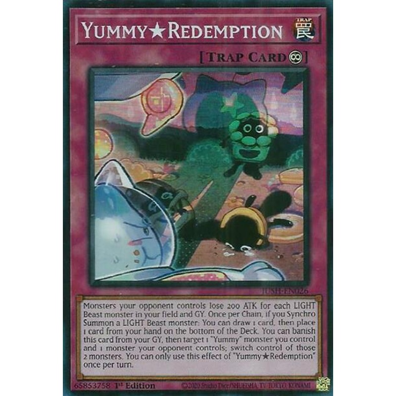YummyRedemption (Super Rare) [JUSH-EN026] Super Rare
