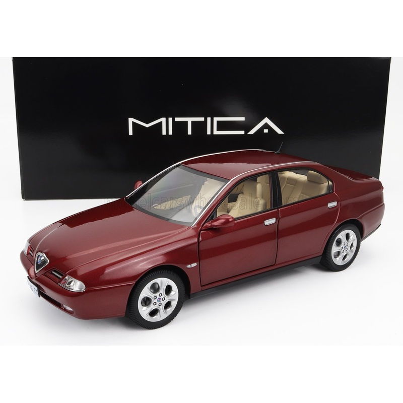 ALFA ROMEO – 166 3.0 V6 1998  BEIGE INTERIOR – ROSSO PROTEO MET RED