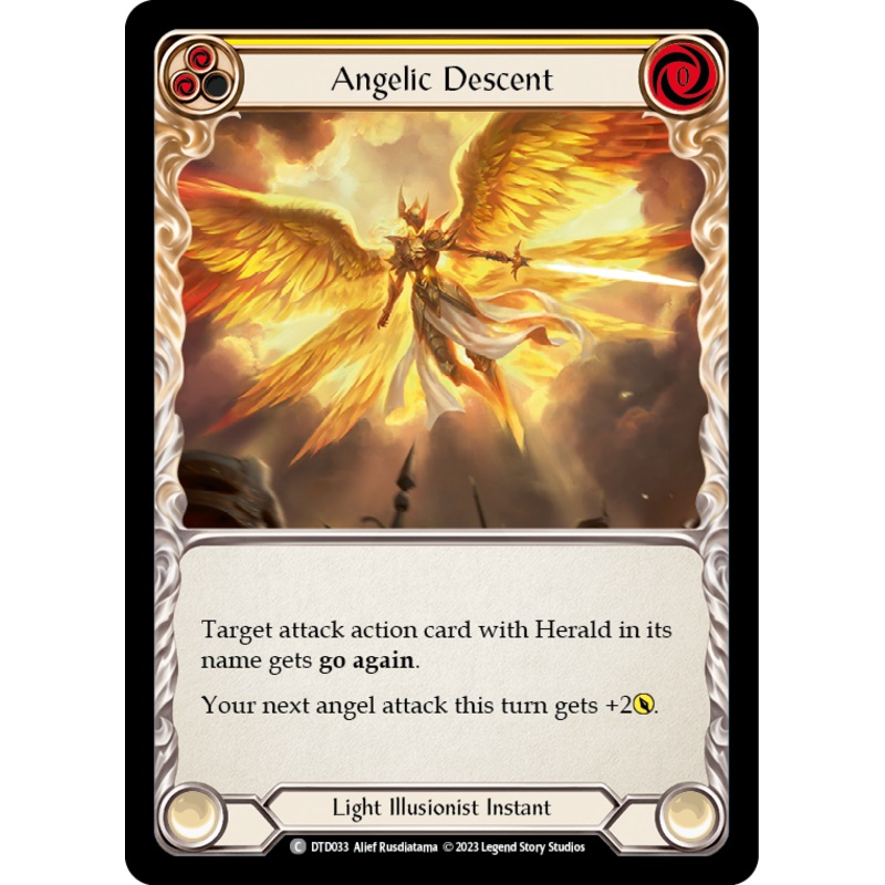 Angelic Descent (Yellow) [DTD033] (Dusk Till Dawn)