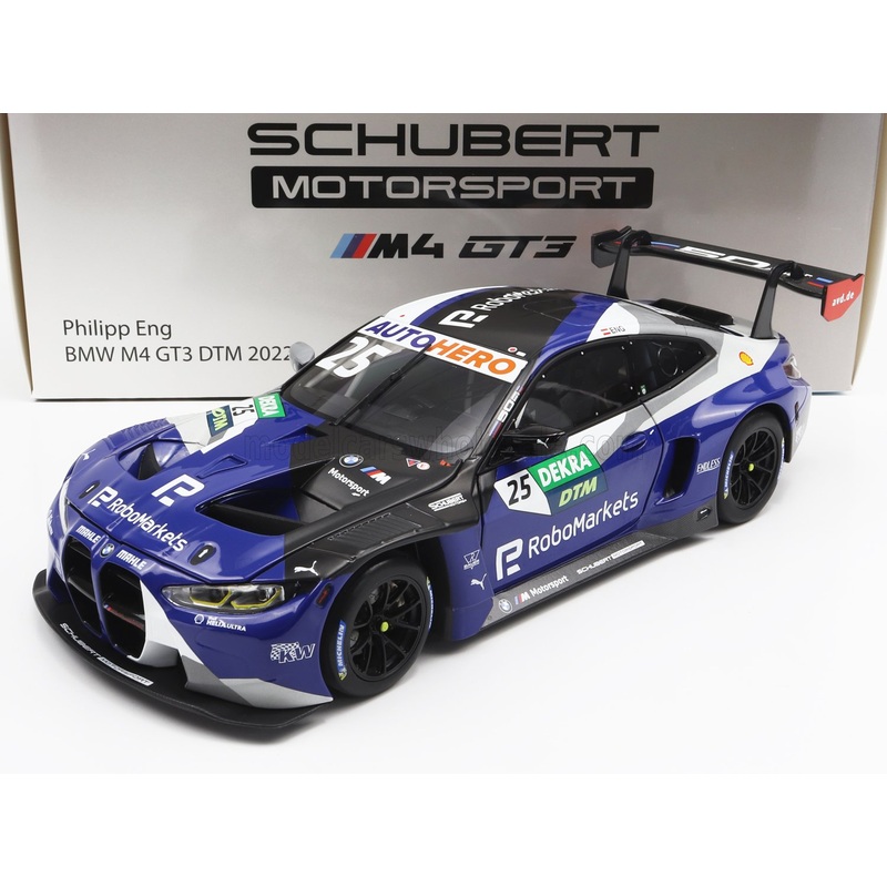 BMW – 4-SERIES M4 GT3 TEAM SCHUBERT MOTORSPORT N 25 DTM SEASON 2022 P.ENG – BLUE BLACK
