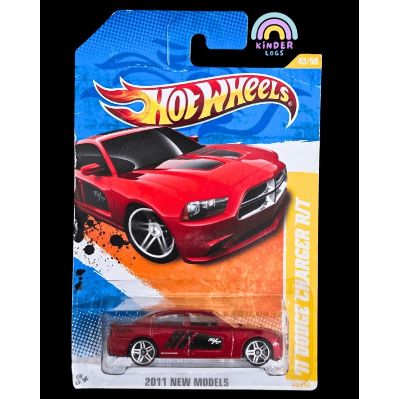 Hot Wheels 2011 Dodge Charger R/T – Red (Imported)
