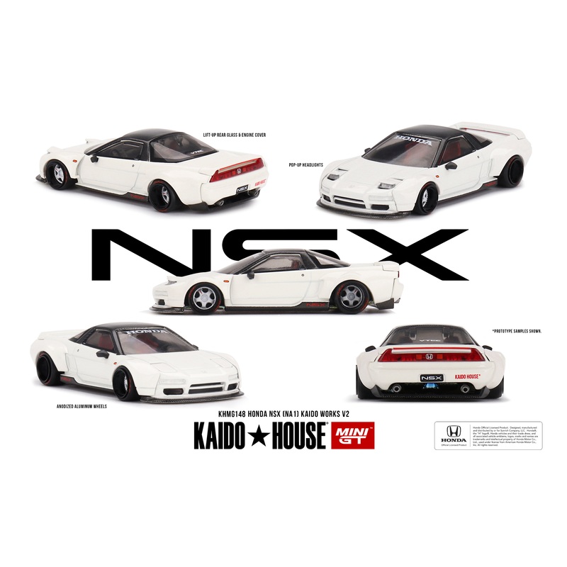 [ Kaido House x MINI GT ] Honda NSX (NA1) Kaido WORKS V2 KHMG148