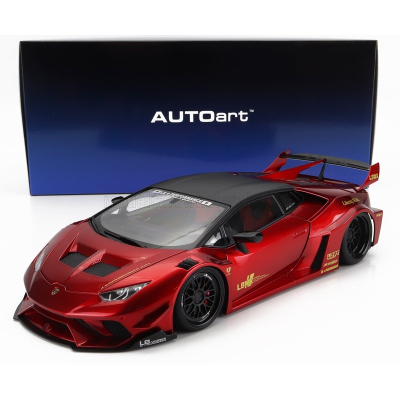 LAMBORGHINI – HURACAN LIBERTY WALK LB SILHOUETTE WORKS GT 2018 – HYPER RED