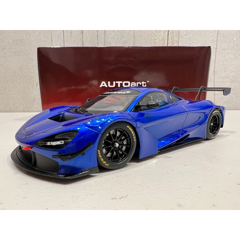 McLAREN 720S GT3 (AZURE BLUE) – SEALED BODY 1:18 – AUTOART