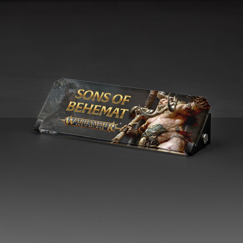Plaque for Warhammer Age of Sigmar – Sons of Behemat