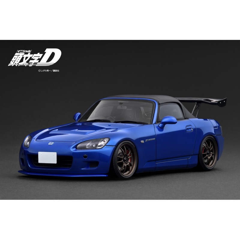 *PREORDER* Ignition Model 1:18 Initial D Honda S2000 (AP1) in Blue Metallic