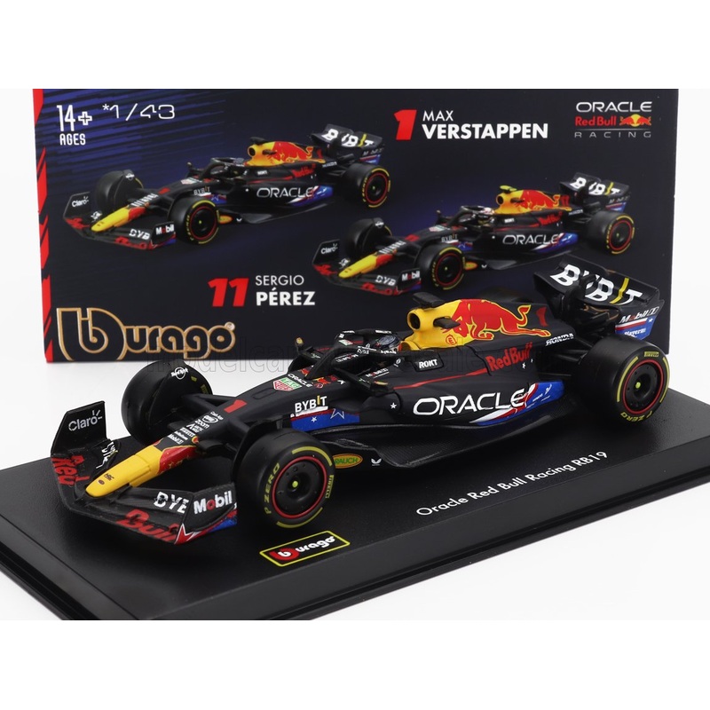RED BULL | F1  RB19 TEAM ORACLE RED BULL RACING N 1 WORLD CHAMPION WINNER AUSTIN USA GP 2023 MAX VERSTAPPEN – WITH PILOT AND SHOWCASE