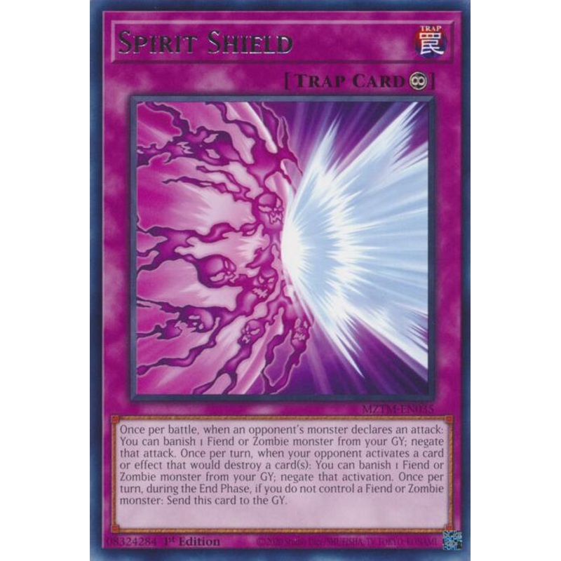 Spirit Shield [MZTM-EN035] Rare