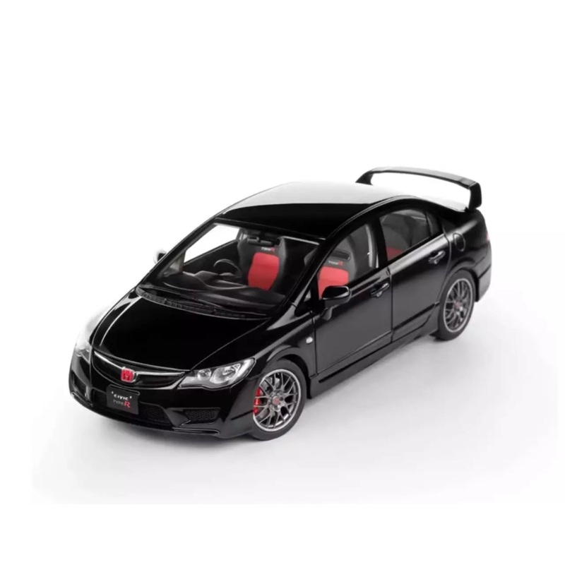 WELL 1/18 HONDA CIVIC FD2 TYPE R BLACK
