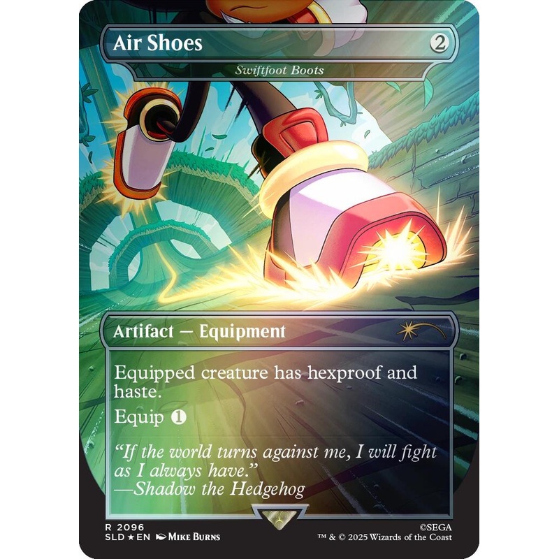 Air Shoes – Swiftfoot Boots (Rainbow Foil) [Secret Lair Drop Series]