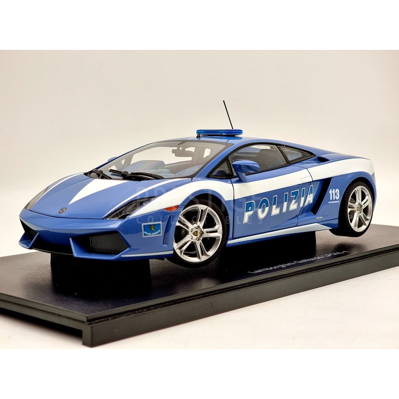 AUTOart Lamborghini Gallardo LP560-4 Police Polizia 1:18 Scale – Used