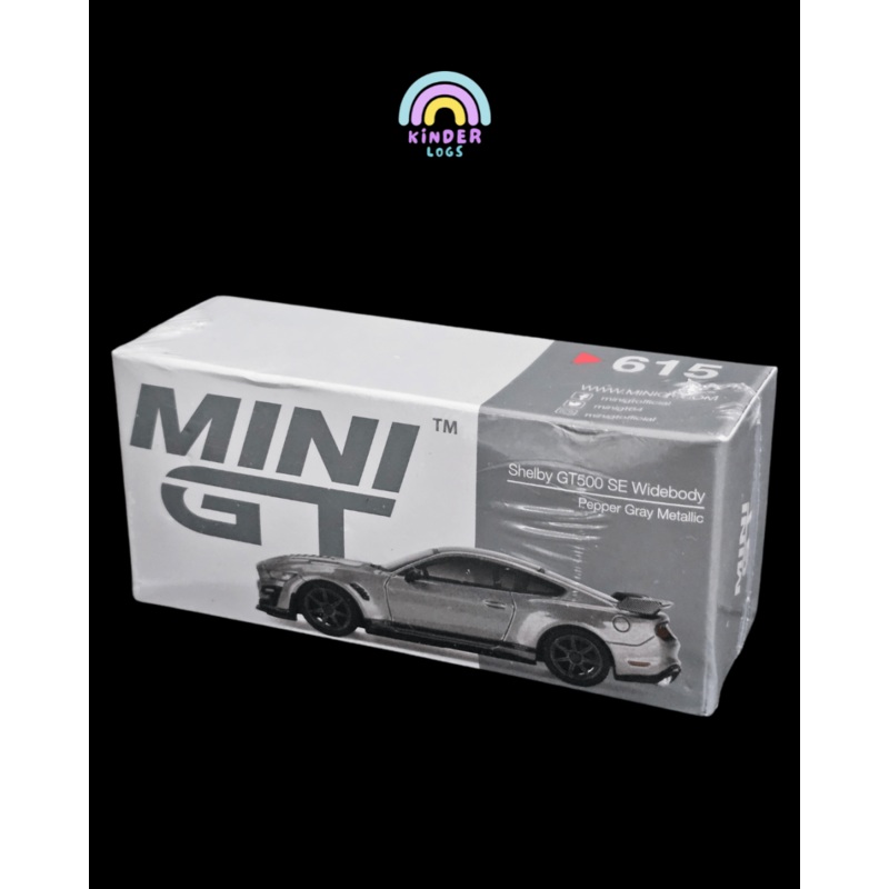 Mini GT Shelby GT500 SE Widebody (Pepper Grey Metallic) – Sealed Box