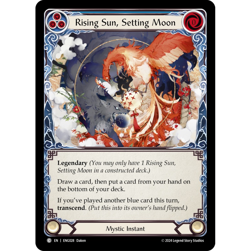 Rising Sun, Setting Moon [ENG028] (Part the Mistveil Enigma Blitz Deck)