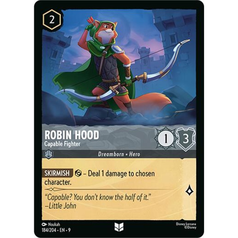 Robin Hood – Capable Fighter (184/204) [Fabled]