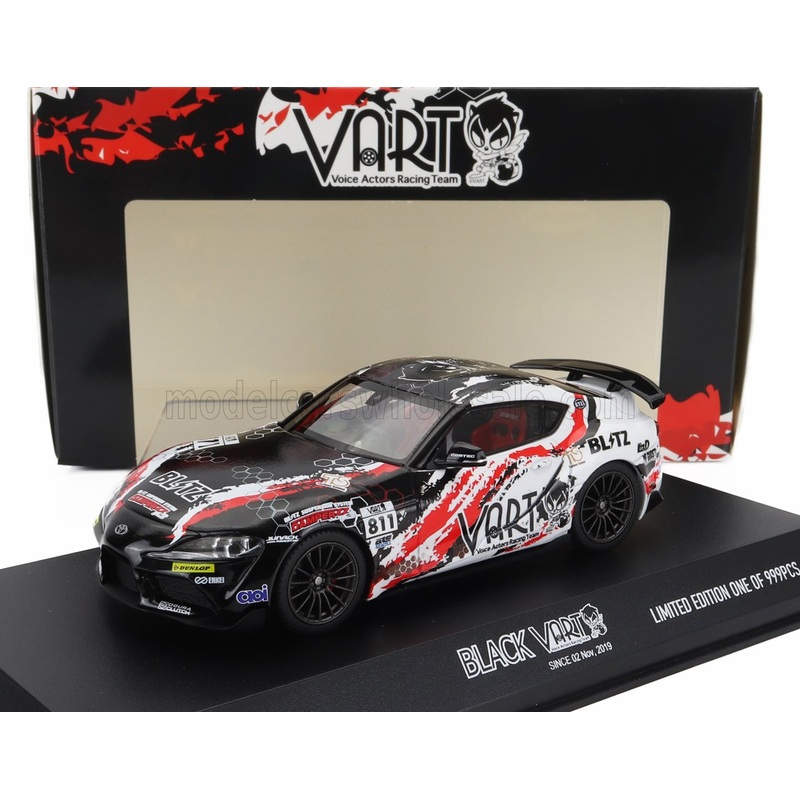 TOYOTA – SUPRA GR COUPE VART N 811 RACING 2022 – BLACK WHITE RED