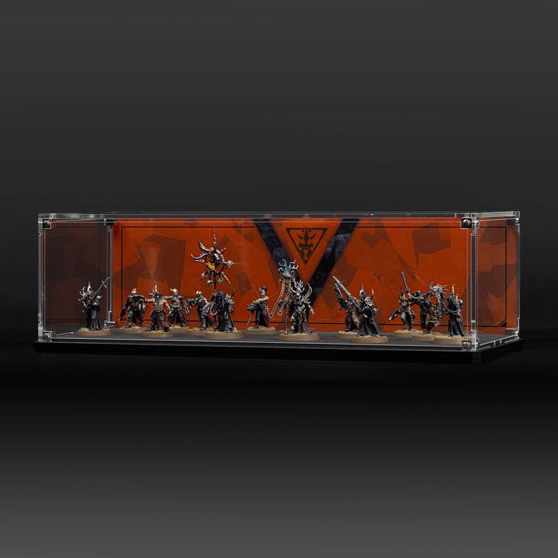 Display Case for Warhammer 40,000 Kill Team: Chaos Cult