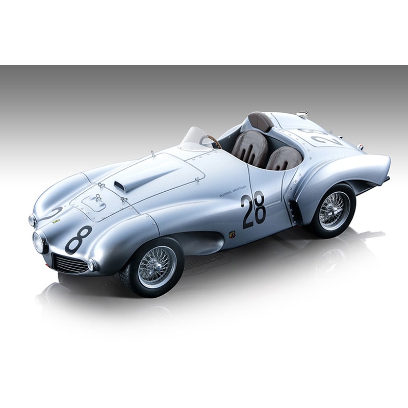 Ferrari 166MM Abarth #28 Giulio Musitelli Scuderia Guastella Targa Florio (1953) Mythos Series Limited Edition to 105 pieces Worldwide 1/18 Model Car by Tecnomodel