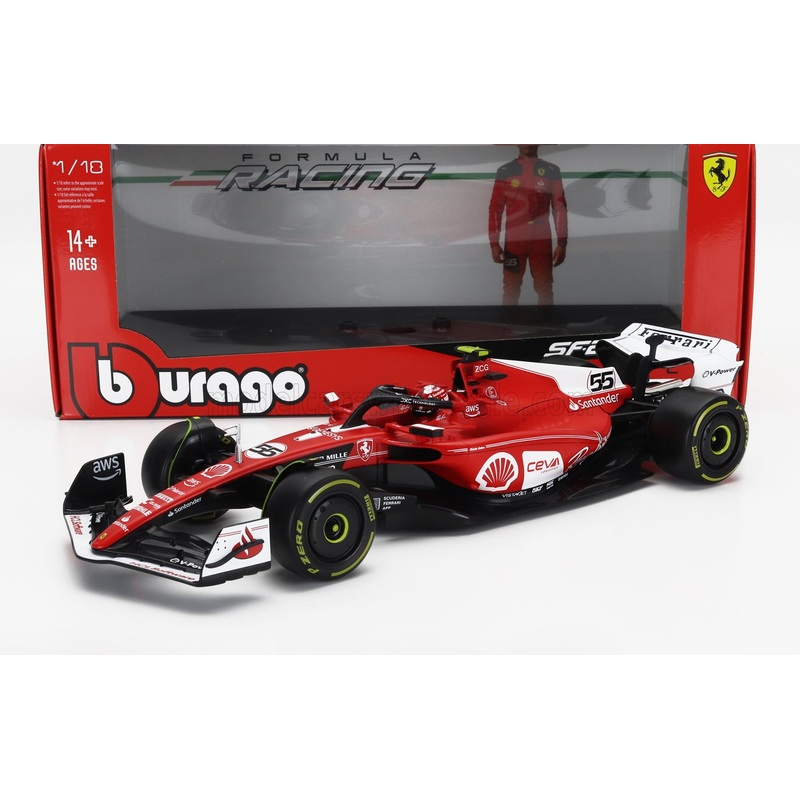 FERRARI | F1  SF-23 TEAM SCUDERIA FERRARI N 55 LAS VEGAS USA GP 2023 CARLOS SAINZ