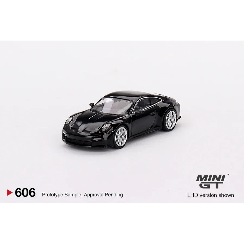 Porsche 911 (992) GT3 Touring – Black – 1:64 Scale Diecast Model – Mini GT