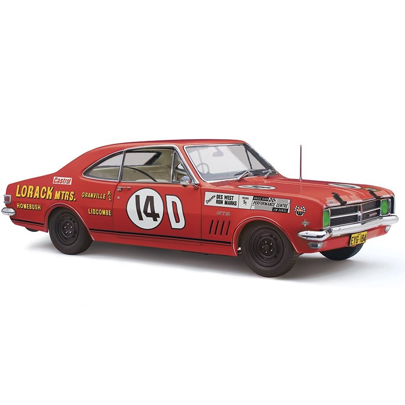 *PRE-ORDER* 1968 BATHURST – #14D HOLDEN HK MONARO GTS 327 – 1968 BATHURST CONTROVERSY – 1:18 SCALE DIECAST MODEL