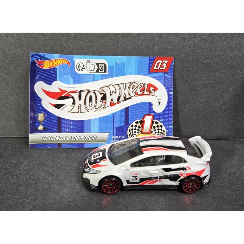 2023 Hot Wheels Mystery Models Series 1 Model #03 ’16 Honda Civic Type R