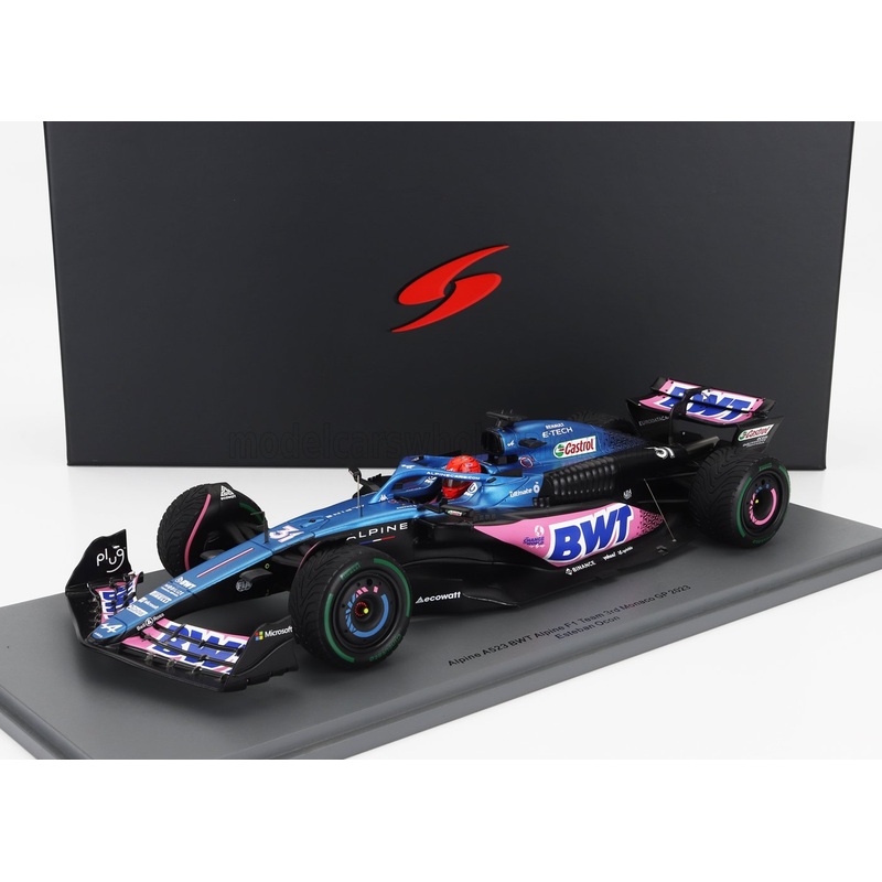 ALPINE | F1  A523 TEAM BWT ALPINE N 31 3rd MONACO GP 2023 ESTEBAN OCON