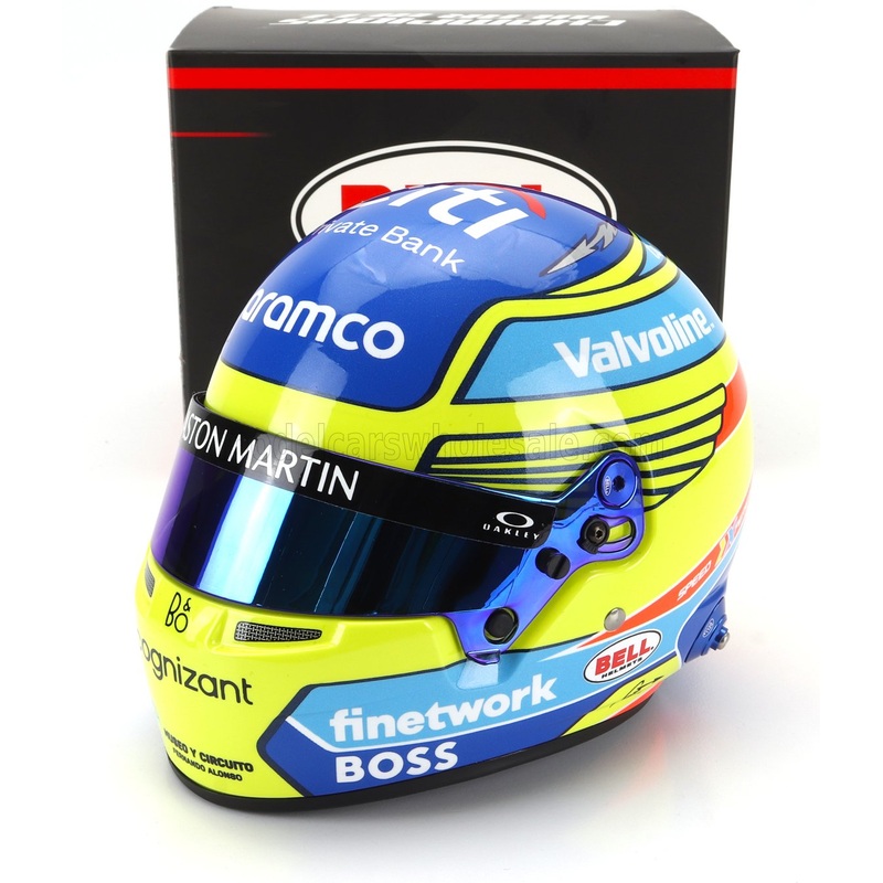 BELL HELMET | CASCO HELMET F1 FERNANDO ALONSO TEAM ASTON MARTIN ARAMCO COGNIZANT N 14 SEASON 2024