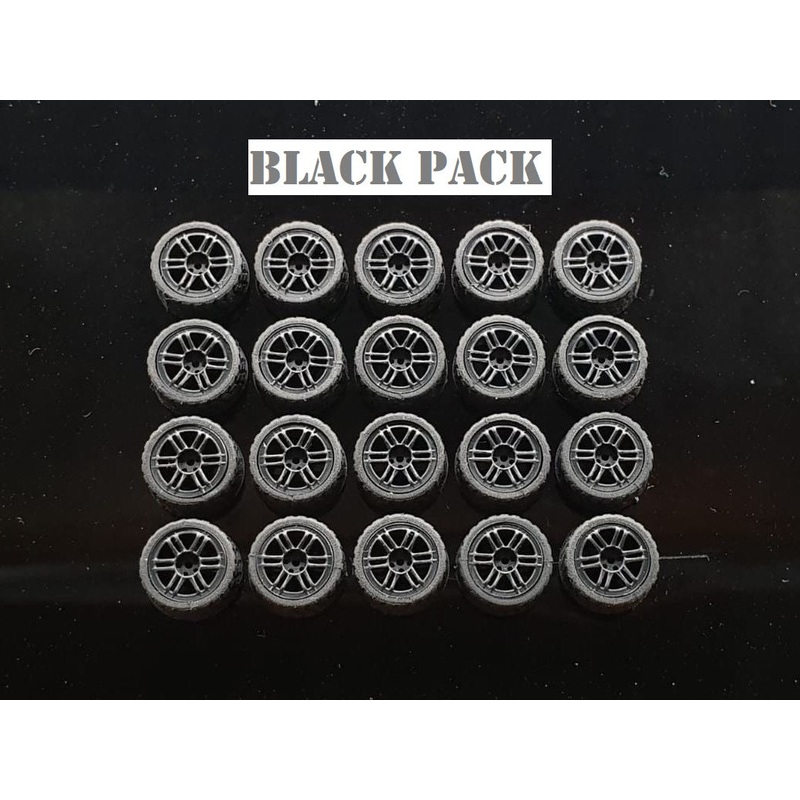 GARAGE 64 RUBBER WHEELS ** E SERIES ** 1:64 SCALE