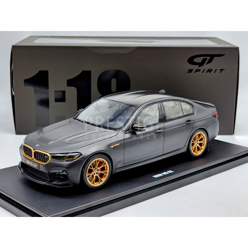 GT Spirit 2021 BMW M5 CS (F90) Brands Hatch Frozen Grey Metallic GT893 1:18 – New
