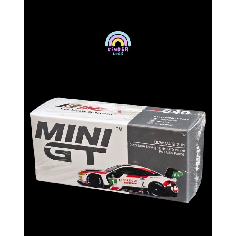Mini GT BMW M4 GT3 #1 (Paul Miller Racing) – Sealed Box