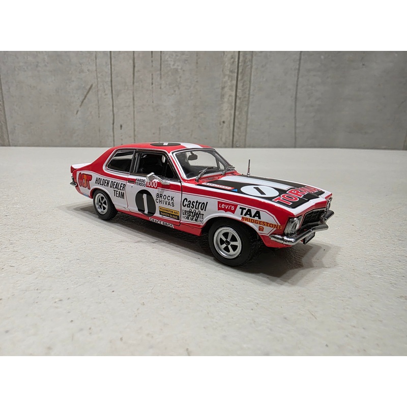 PETER BROCK #1 LJ GTR XU-1 RACING TORANA – 1:32 SCALE DIECAST MODEL – DDA
