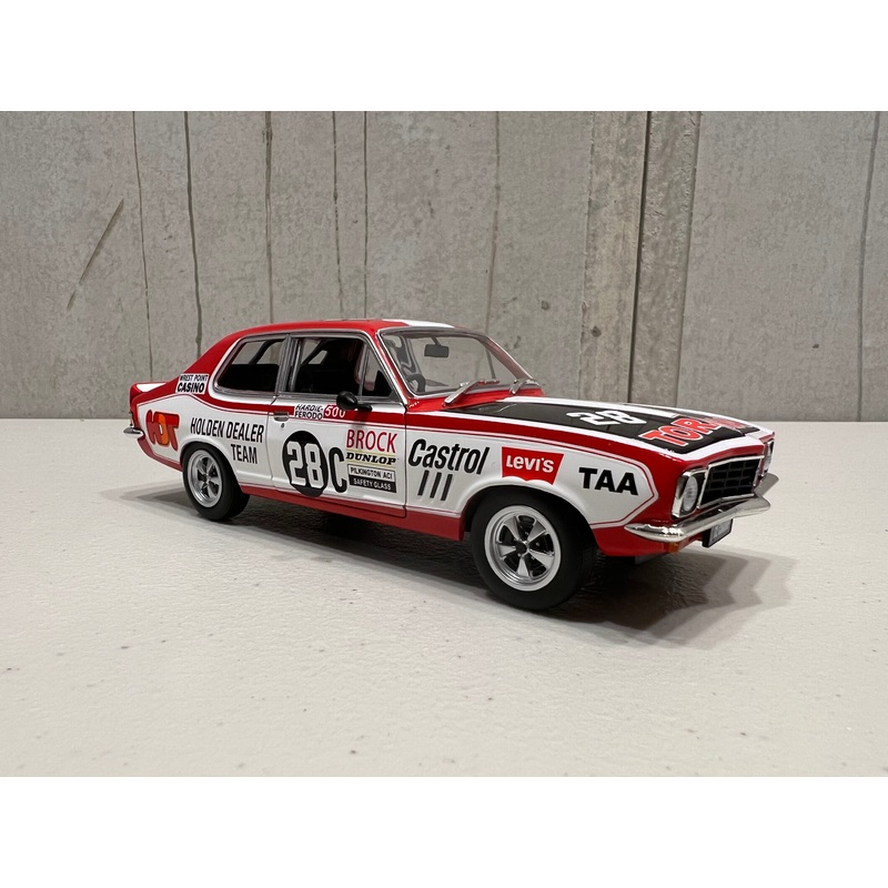 PETER BROCK #28C LJ TORANA – 1:24 SCALE DIECAST MODEL