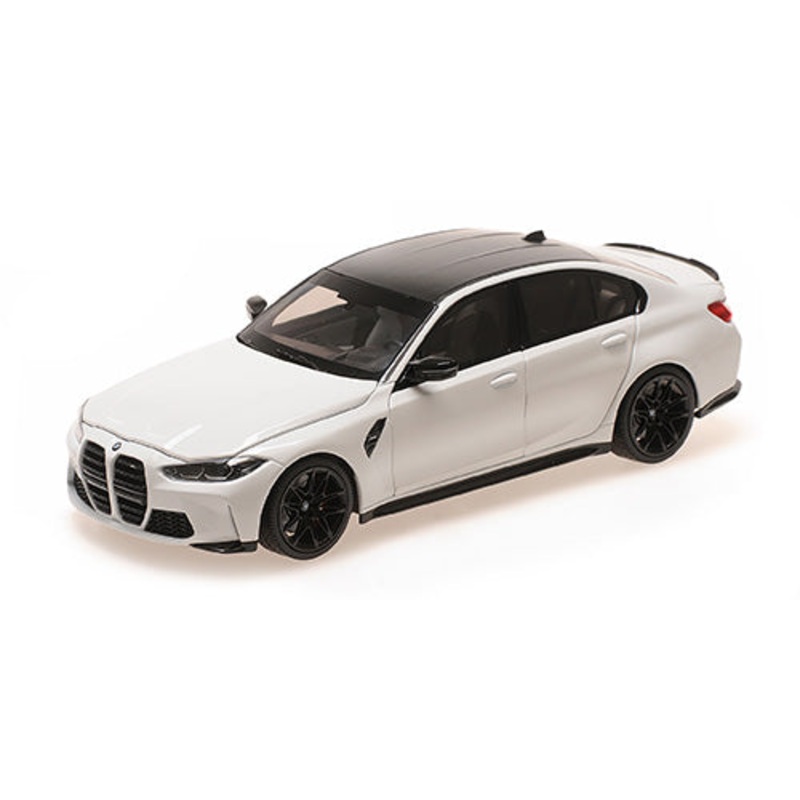 *PRE-ORDER* BMW M3 – 2020 – WHITE – 1:18 SCALE DIECAST MODEL – MINICHAMPS